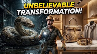 YOU WON’T BELIEVE SNAKE MEAT PROCESSING #shorts #viral 