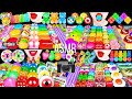 RAINBOW CANDY ASMR MUKBANG 🌈 Gummy Bears, Jelly, Macarons, & Edible Eyeballs! (No Talking