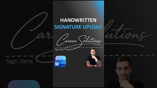 Email and Word Shorts - Creating Signature Image No Background | Custom Signature Image