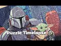 1000 piece puzzle timelapse mandalorian from ravensburger