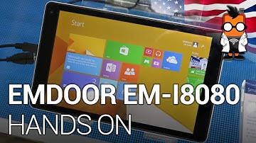 Emdoor EM-I8080 $100 Windows 8.1 Tablet: Hands On [ENG]