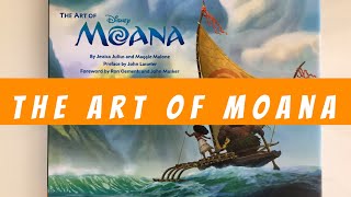 The Art of Moana (flip through) Disney
