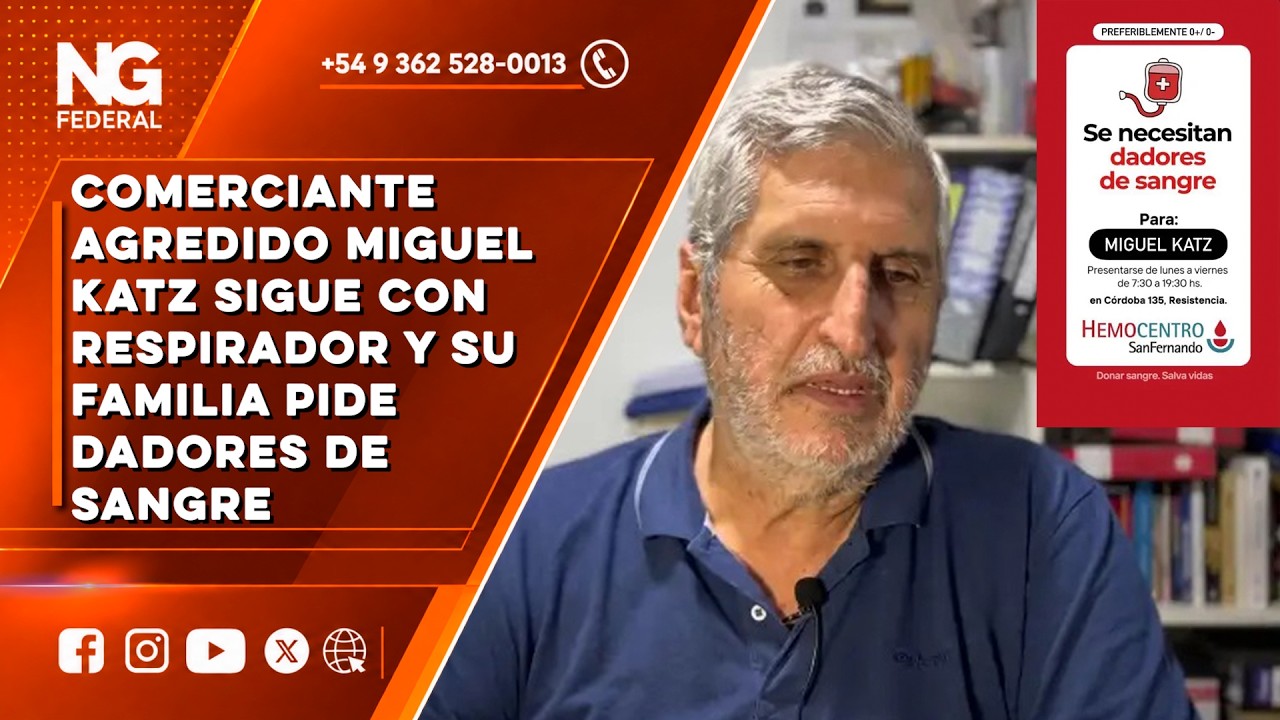 ►Comerciante herido por una discusión de tránsito continúa en terapia