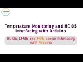 Temperature detection system | LCD display System | Arduino and Bluetooth Interfacing | Fire monitor