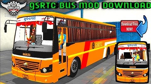How to download gsrtc bus mod || gsrtc bus mod || gsrtc bus mod download || gsrtc bus mod bussid