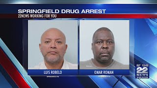 Two men charged with trafficking heroin/fentanyl in Springfield after 20,000 bags seized