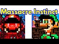 Friday night funkin vs massacre instinct  super mario bros fnfmodpowerstar mario  cover