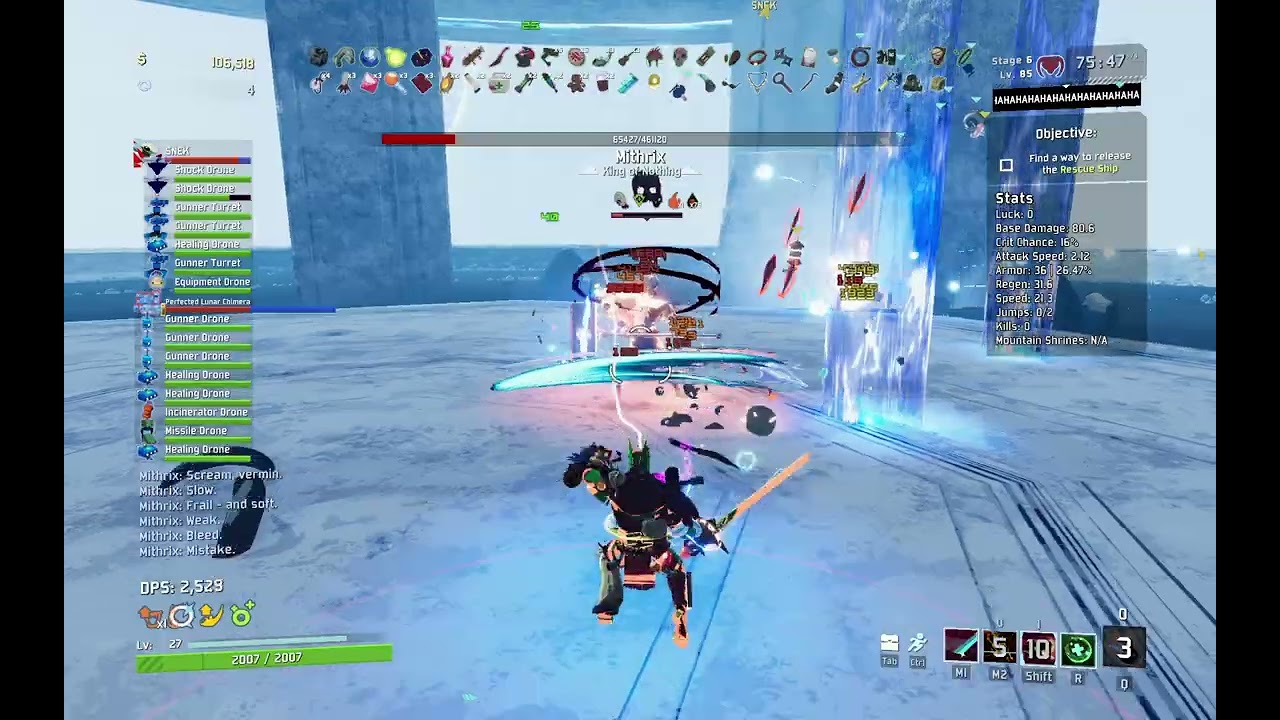 RoR2 Starstorm2 CoOp Paladin & Chirr vs Mithrix Monsoon Victory