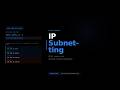 CCNA 200-301 - IP Subnetting