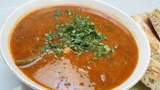 شربة فريك(الجاري) لرمضانchorba frik soupe algerienne pour le ramadhan