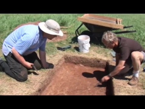 bruce jenner Archaeological Dig on PEI -- Greenwich