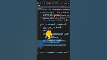 How to Encrypt Plain Text in C# With AES