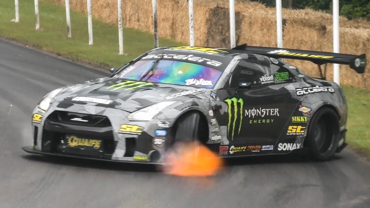 Best of Drift Cars Goodwood FOS 2019 Flames, Burnouts and Powerslides!