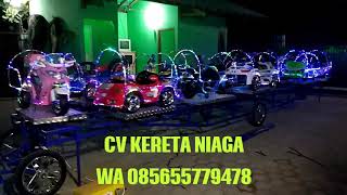 WAAAOW....!!! Odong Odong Mobil Remot ini bikin hebooh, karena terpanjang dari yang pernah ada