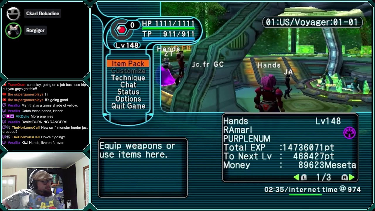 PSO private server SCHT quest: The Eternal