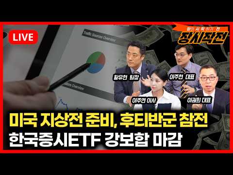 [3월30일 #장시작전] 뉴욕증시 하락 "미국 지상전 준비에 후티반군 이란전쟁 참전" / 한국증시 ETF 강보합