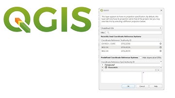 QGIS - Set Coordinate Reference System of multiple layers