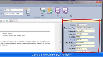 Document Capture: Just print to DDX
