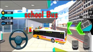 3d driving class - car wash Simulator 3d || School Bus Simulator Game 3d - Android screenshot 3