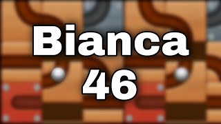 How To Solve  Roll the Ball - Slide Puzzle Star Mode Bianca  Package Level 46 | Shorts video screenshot 2