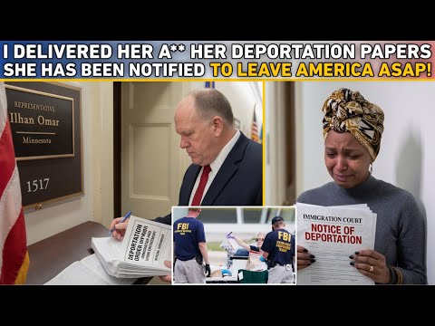 Tom Homan LOSES IT & DELIVERS Ilhan Omar DEVASTATING NEWS To Her Office!!!