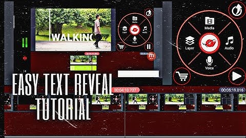 Easy Text Reveal Effect On Kinemaster Tutorial  (Tagalog)