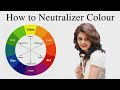 How to Neutralize Colour / Colour cutting / Colour Correction by Sam ma'am from Sam and Jas Academy