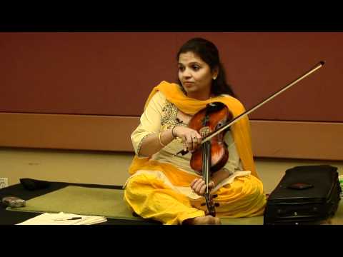 Authentic Nuance to the Sound of Raga Music: Kala Ramnath Session - Zakir Hussain Workshop