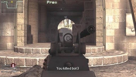 COD4 KILLSTREAK bots and human