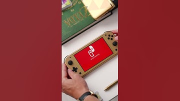 Nintendo Switch Lite HYRULE EDITION - UNBOXING