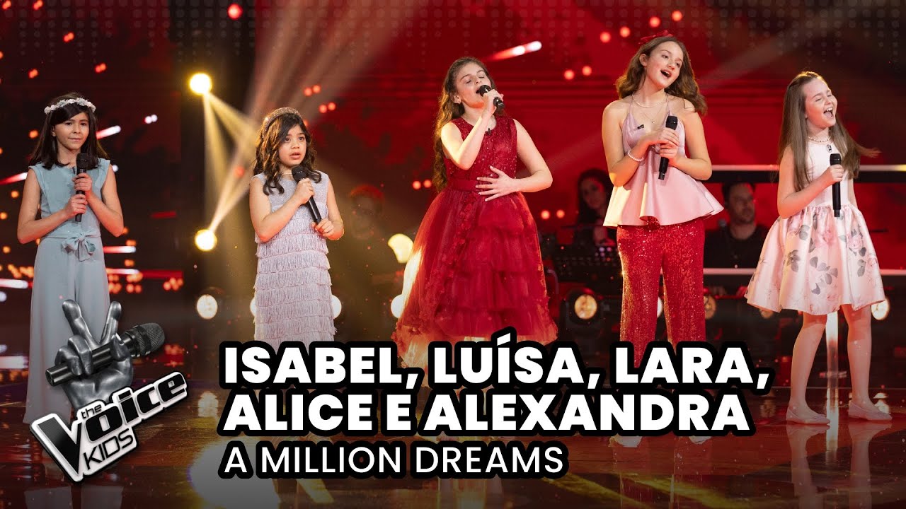 Isabel, Luísa, Lara, Alice e Alexandra - 