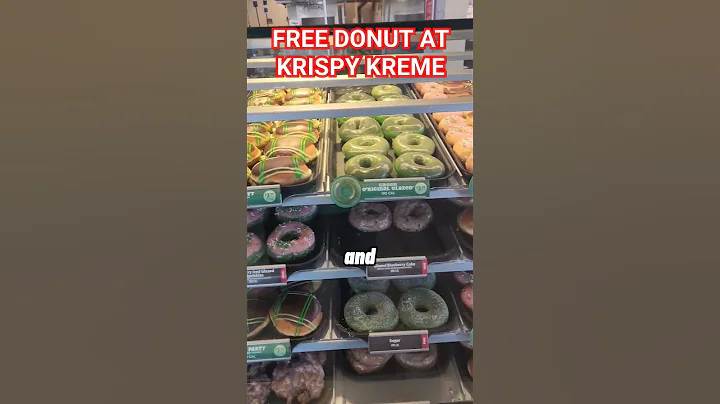 Free Donut at Krispy Kreme! #food