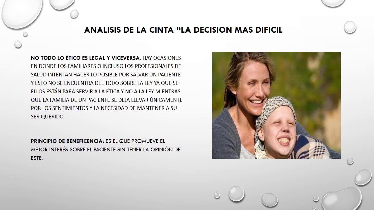 Analisis De La Pelicula La Decision Mas Dificil Youtube