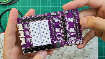 Maker HAT Base, allows you to easily access the Raspberry Pi 400 GPIO pins
