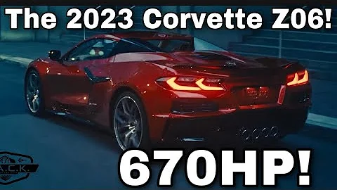 The New 2023 Corvette Z06! 670HP! #meandcarkeys #corvetteZ06