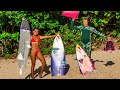 2 BROKEN SURFBOARDS, ONE DANGEROUS SURF SESSION! (PIPELINE)