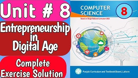 8th Class Computer New Book Chapter 8|Class 8th Computer new book chapter 8 Exercise Answer Question