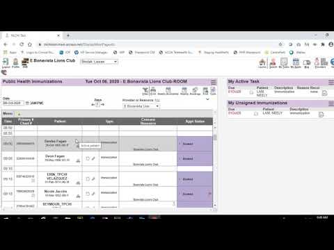 Registering a Patient with No Existing EMR Chart