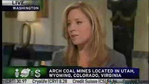 CNBC Interviews Arch Coal CEO and Chairman Steven Leer