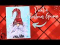 How to Paint a Christmas Gnome | Simple Acrylic Painting Tutorial