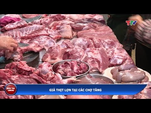 Giá thịt lợn bán lẻ tăng mạnh