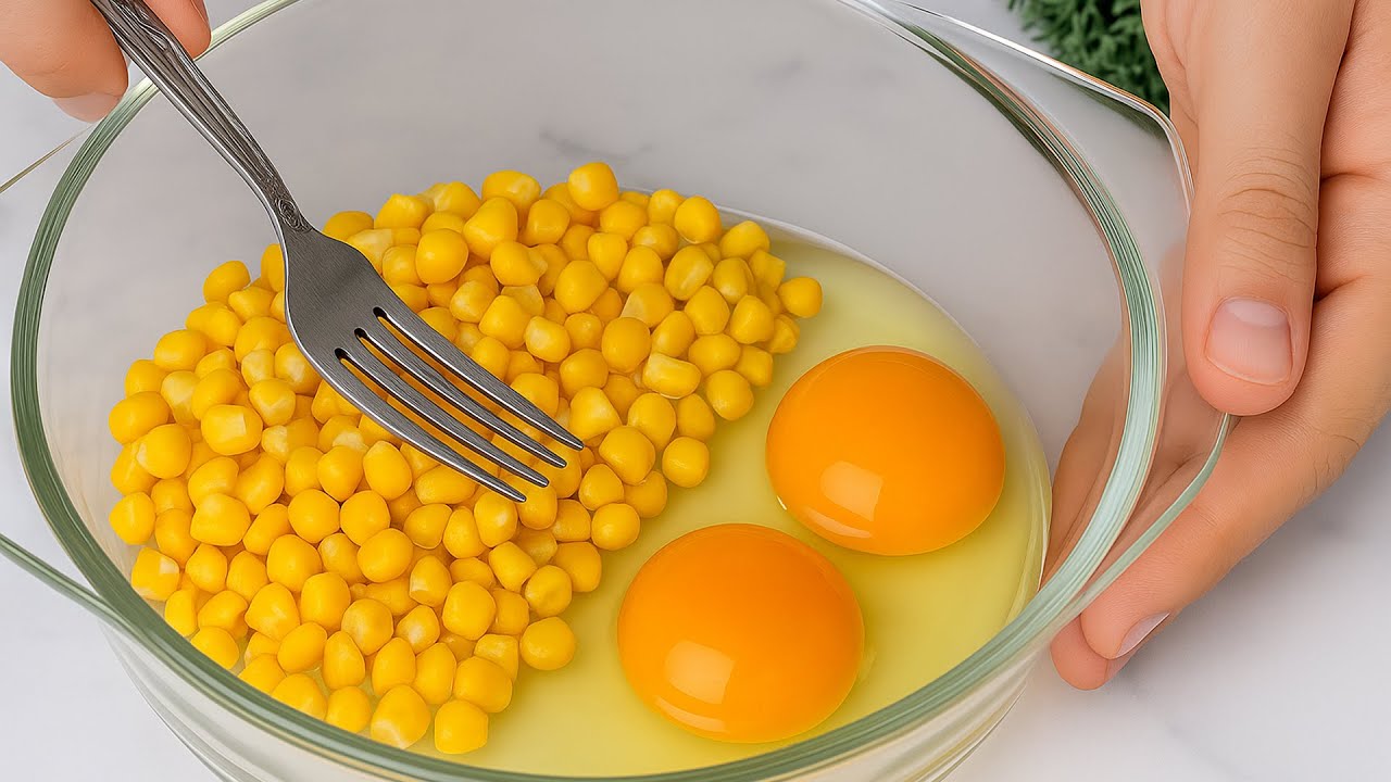 The Easiest CORN and EGG Recipe You'll Ever Make!