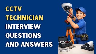 Cctv Technician Interview Questions and Answers