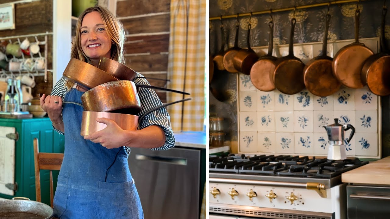 French Copper Pans their names and uses