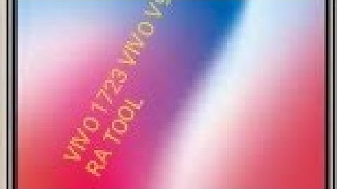 VIVO V9 UNLOCK BY HYDRA TOOL #VIVO 1723 UNLOCK BY HYDRA TOOL