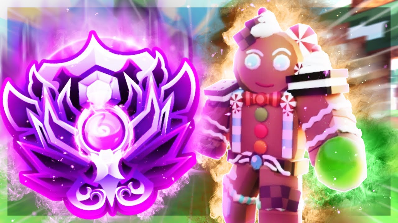 I *SOLO QUEUED* IN RANKED USING GINGERBREAD MAN KIT... (Roblox Bedwars