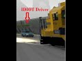 Ex  ATSF GP9 Works Branston Grain Elevator CRASH, NEAR MISS (rolling line)