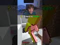 5 Hunters vs Dream 😮 #minecraft #challenge #shorts