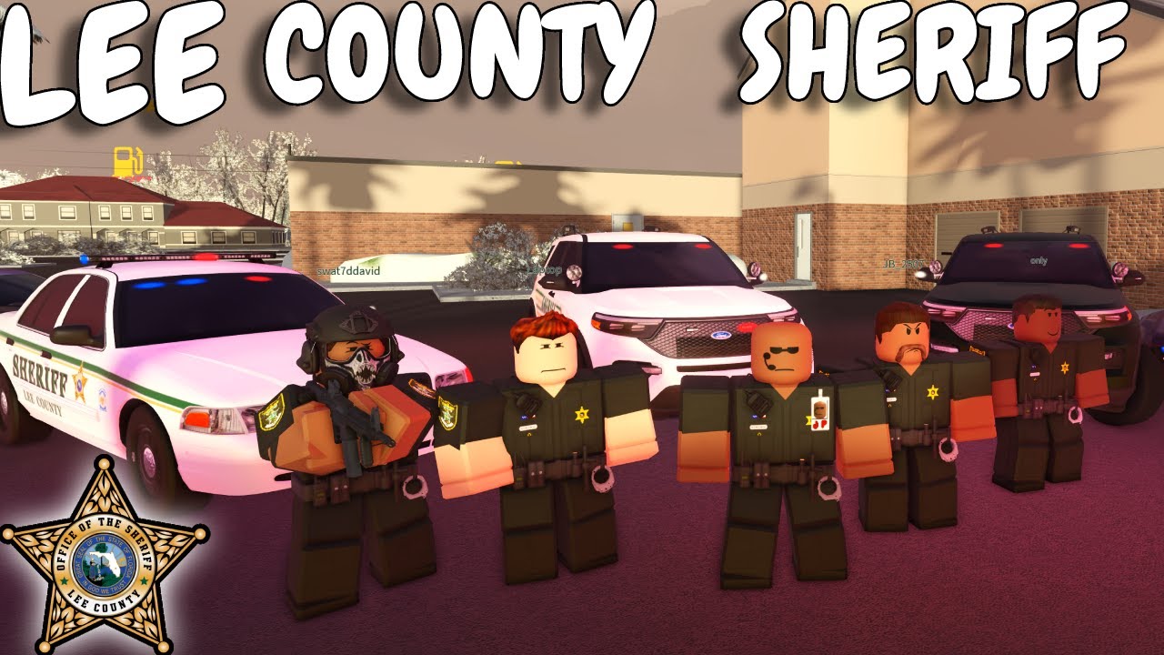 LEE COUNTY SHERIFF CRACKDOWN!! Roblox SWFL - YouTube