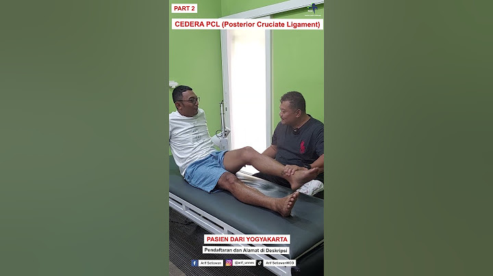 CEDERA PCL Posterior Cruciate Ligament PART 2